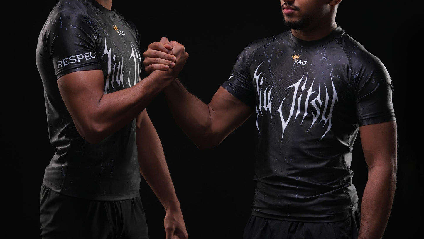 YAO Premium BJJ Rashguard – Short Sleeve
