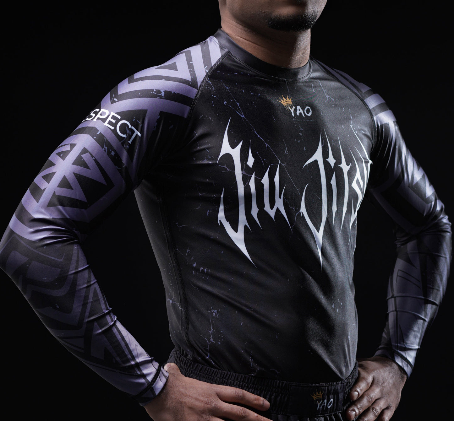 YAO Premium BJJ Rashguard – Long Sleeve
