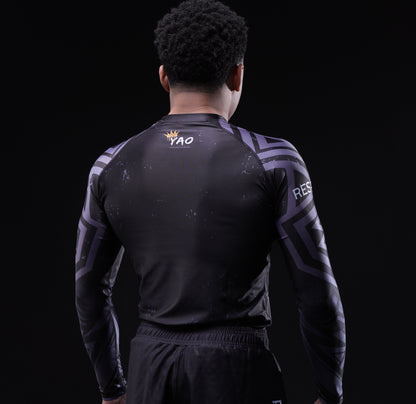 YAO Premium BJJ Rashguard – Long Sleeve
